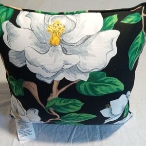 Pillow Perfect Black and White Accent Pillow with Bold Design